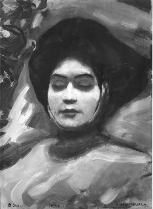 Irene von Keller sul letto di morte - Bavarian State Painting Collections, Monaco